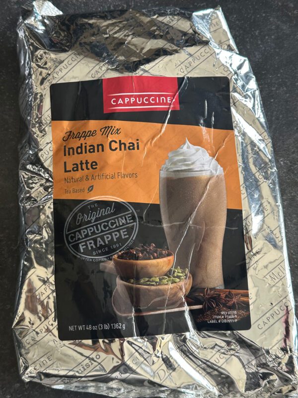 Cappuccine Frappe Indian Chai Latte 01