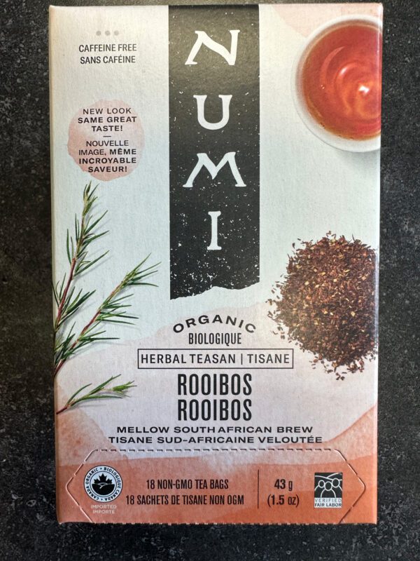 Numi Rooibos Herbal Teasan 01